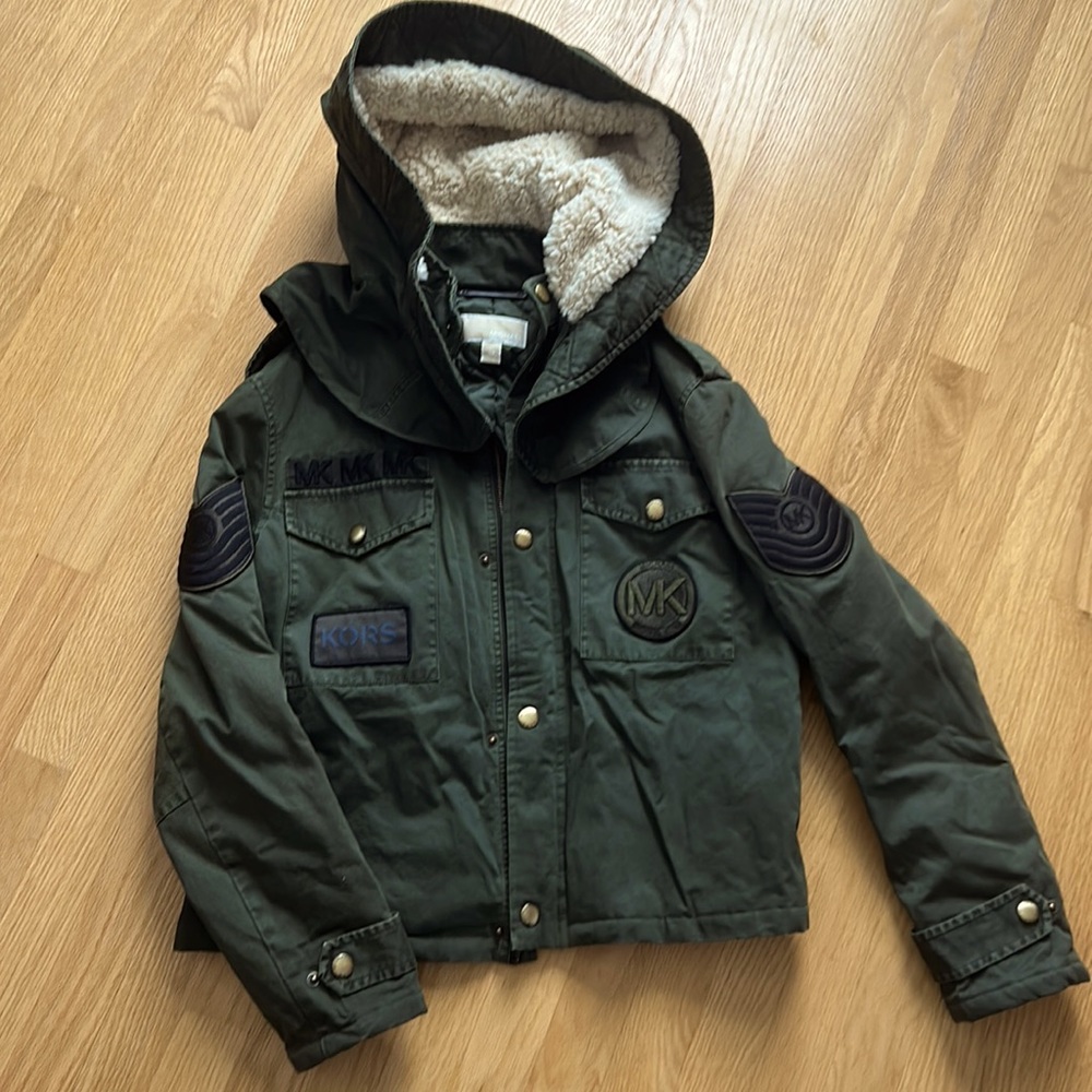 MICHAEL Michael Kors Utility Hooded Jacket